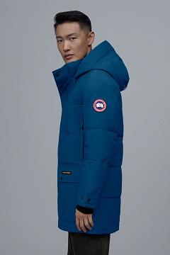 Chamarras Canada Goose Hombre México - Emory Abrigos Azules Oscuro TD9148736